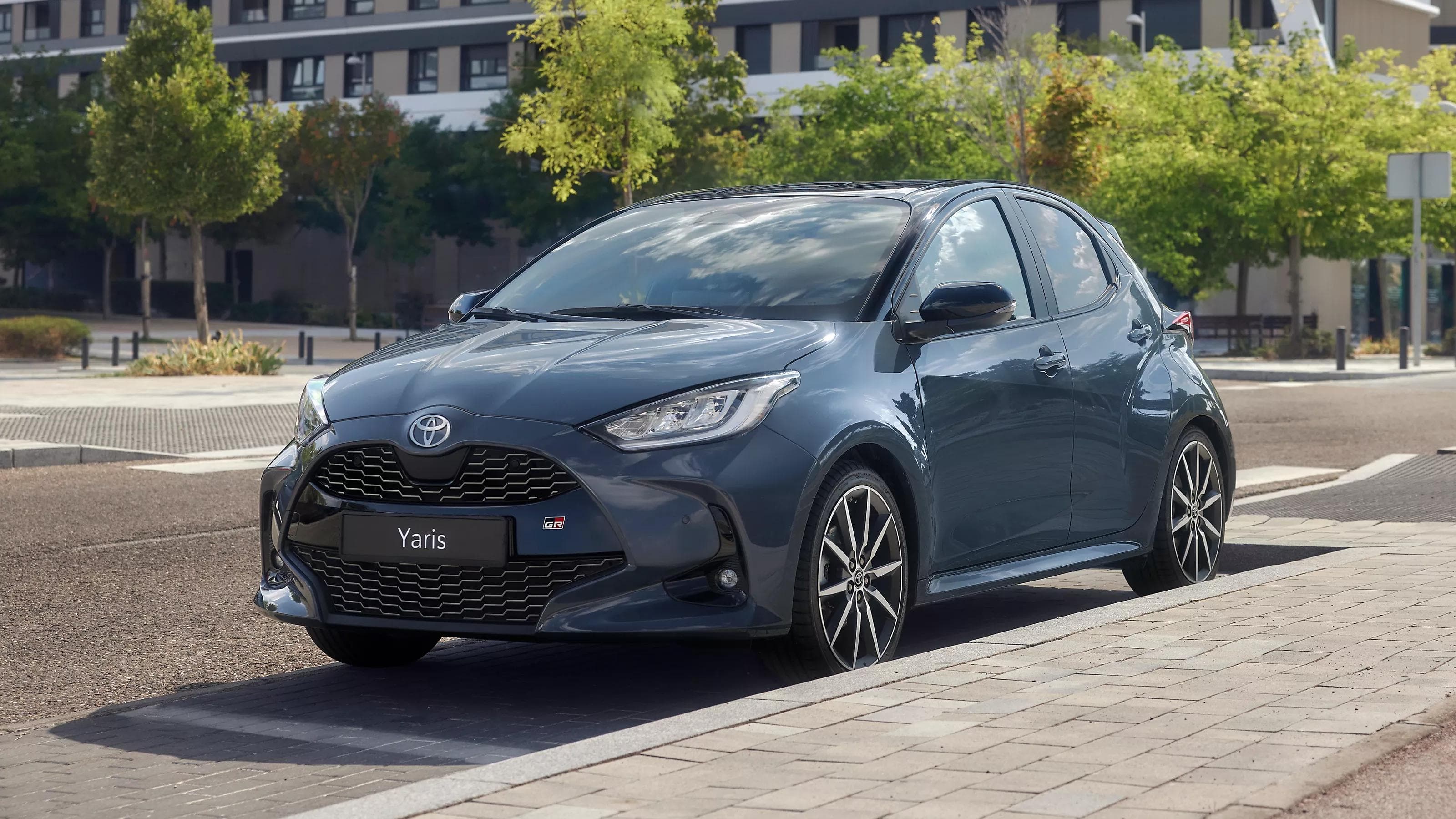 2024 Toyota Yaris in White